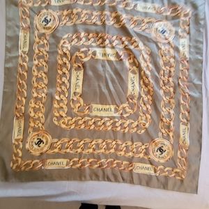 "Chanel" Vintage gold  Chain Scarf